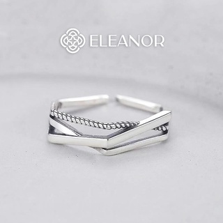 Nhẫn Bạc Eleanor Hình Học Yizizai Cho Nữ - SP001121