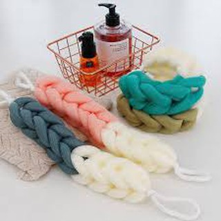 Bông Tắm Dài Cao Cấp Lưới PE Dày Mềm Mại An Toàn Sức Khỏe (Màu Ngẫu Nhiên )