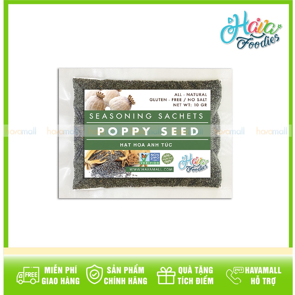 Hạt Hoa Anh Túc Havafoodies - Poppy Seed