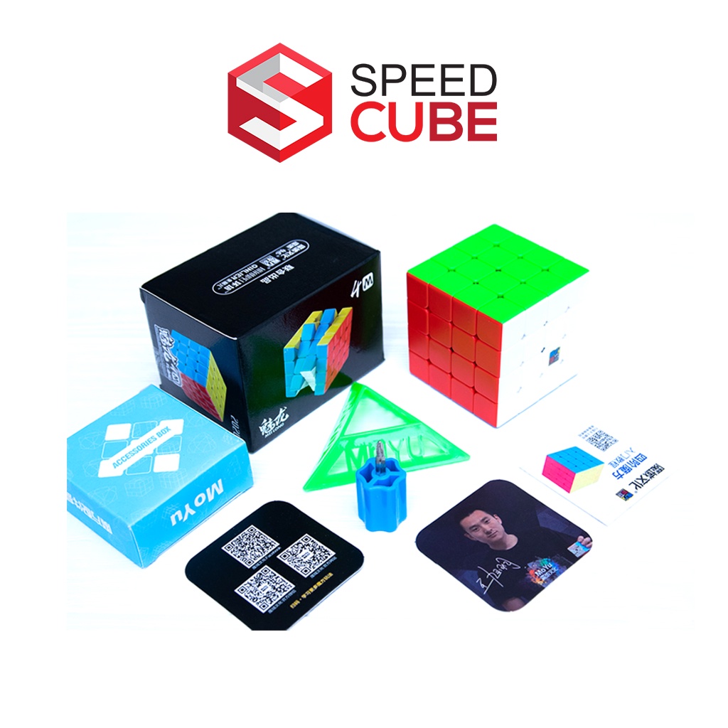 Rubik 4x4 Moyu Meilong 4M Có Nam Châm Stickerless Rubic Chính Hãng Moyu - Shop Speed Cube