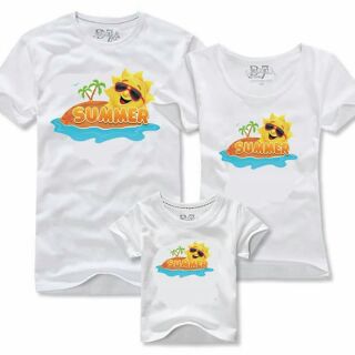 Set 3 áo gia đình cho mùa hè