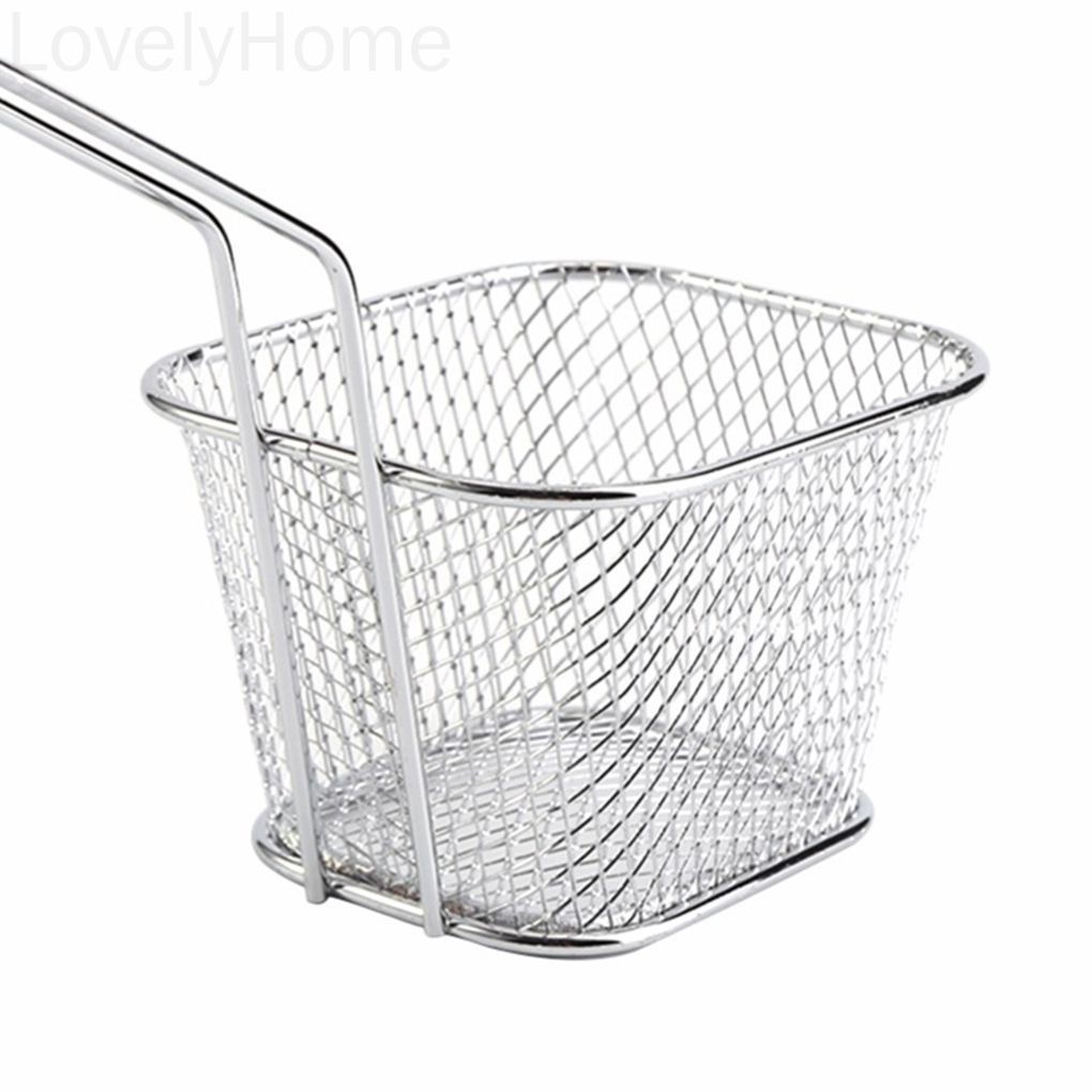 Rổ chiên khoai tây làm bằng thép không gỉ