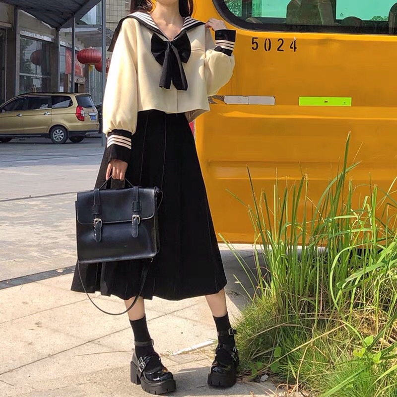 Set Seifuku Đồng Phục Học Sinh Nhật Bản Winter kèm hình thật cuối