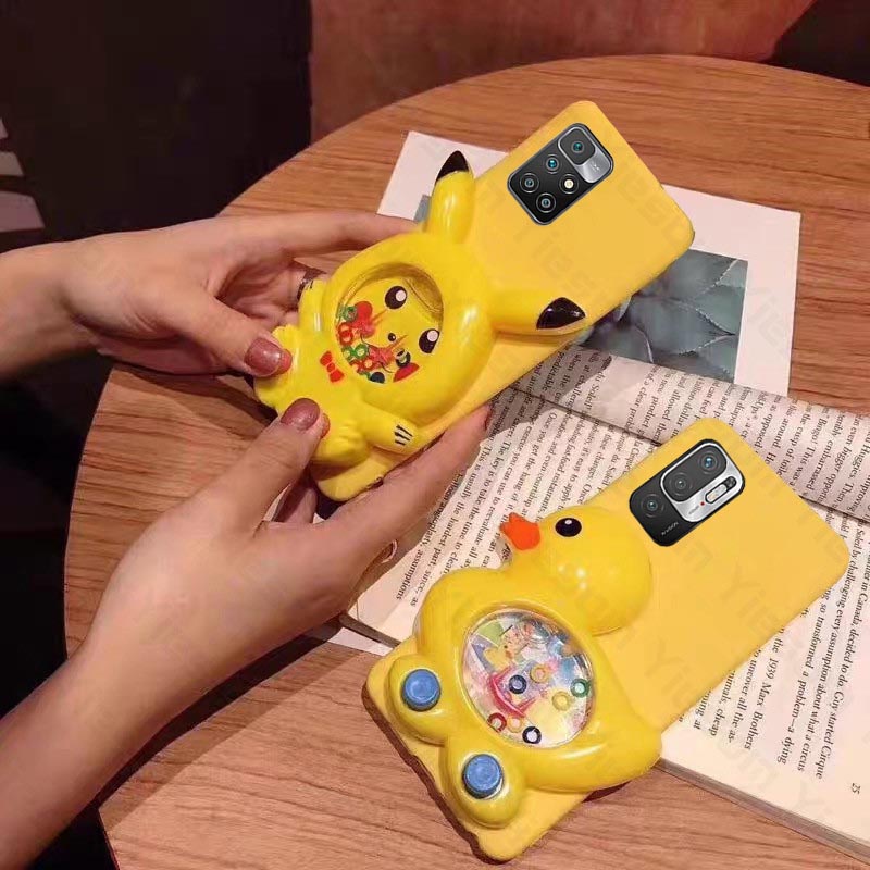 Ốp Điện Thoại Hình Chú Vịt 3D Dễ Thương Cho Redmi Note10 9 8 Pro 10S 9S Redmi 10 9 9T 9A 9C 8A 8