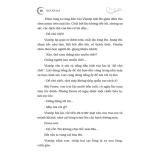 Sách - Người mẹ (Maxim Gorky) bìa mềm