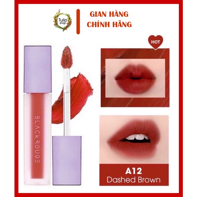 [Mã COSDAY giảm 8% đơn 150K] Son Kem Lì Black Rouge Mịn Môi Air Fit Velvet Tint Mood Filter A12/A26/A6