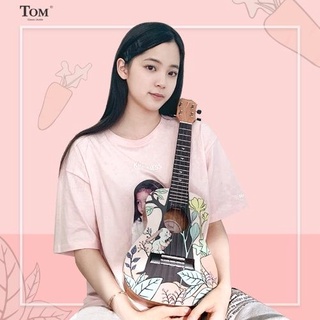 TOM Ouyang Nana Mahogany Veneer Ukulele 23-inch dành cho người mới bắt đầu đàn Ukulele dành cho nữ