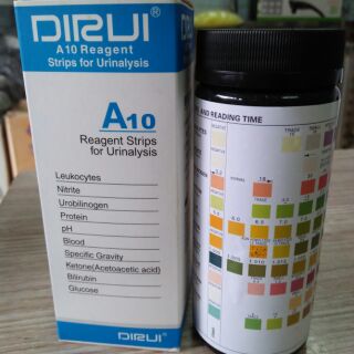 Thử nước tiểu 10thong số dirui