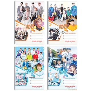 Vở viết A4 KPOP kẻ ngang học sinh 80tr,120tr BTS, Blackpink, nhóm thần tượng hàn quốc