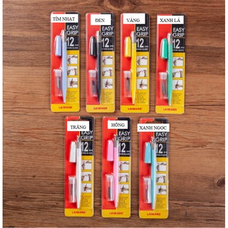 Bộ dao Cắt Tỉa Trổ họa tiết Kèm 12 Lưỡi Dao EASY GRIP đủ màu