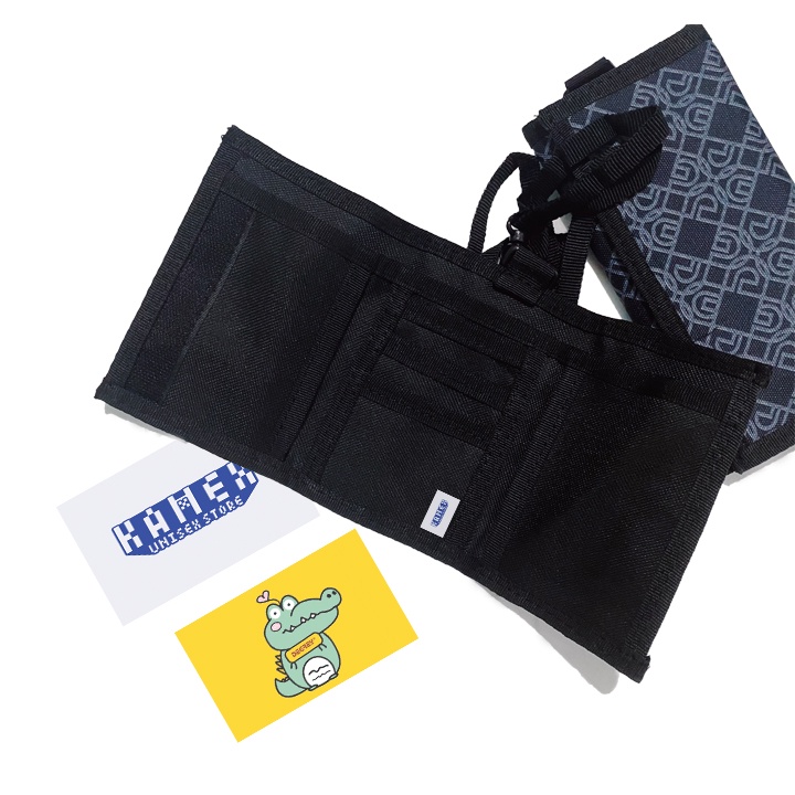 Ví Degrey họa tiết Unisex + tặng kèm tag &amp; giấy thơm