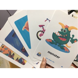 Thẻ i-learn Smart Start level 1 khổ a5 1 mặt