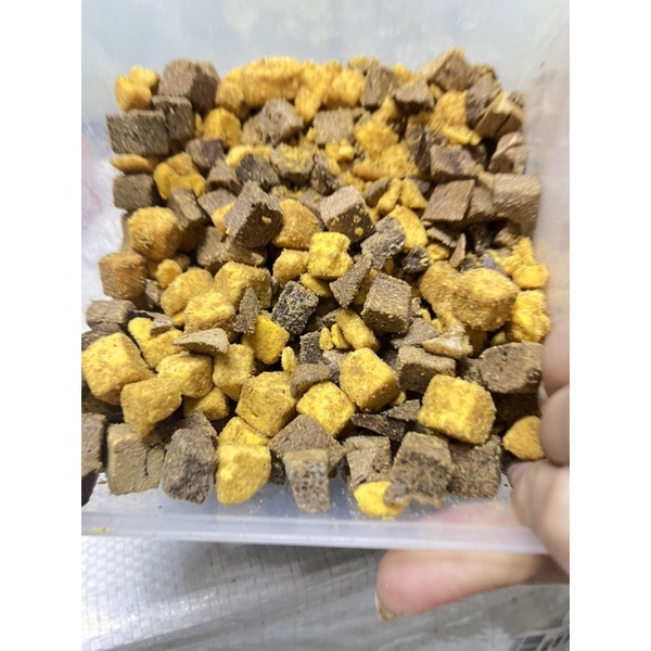 Hộp mix gan + lòng đỏ trứng 660g siêu dinh dưỡng cho cún méo