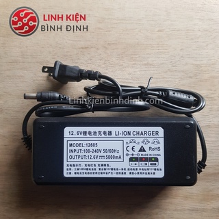 Sạc 3S hệ 12.6V dùng cho pin li-on, có quạt và đèn báo đầy