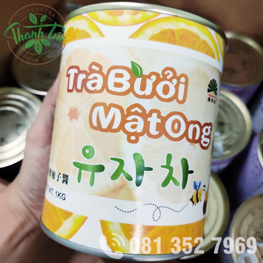 Trà Bưởi Mật Ong Wonderful Lon 1kg