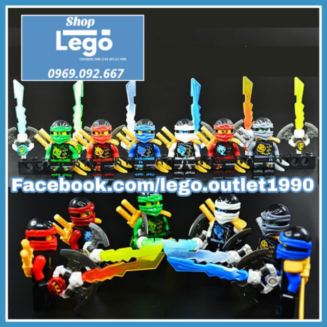 Xếp hình Ninjago Master of Spinzitzu Jane
- Kai
- Lloyd
- Cole
- Jay
- Nya Lego Minifigures Decool 10023 10028