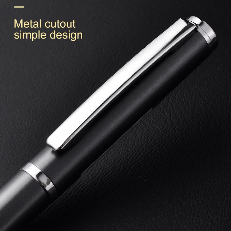 Bút Bi Mực Gel Ngòi 0.5MM Deli S82 Bằng Hợp Kim Nhôm Chất Lượng Cao