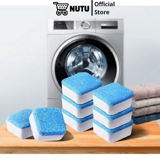 Viên Tẩy Vệ Sinh Máy Giặt 12 Viên Diệt Khuẩn Và Tẩy Cặn Bẩn Máy Giặt