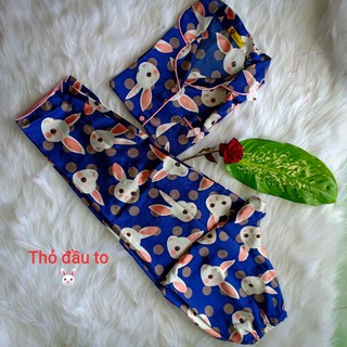 Đồ bộ mặc nhà lụa satin cao cấp