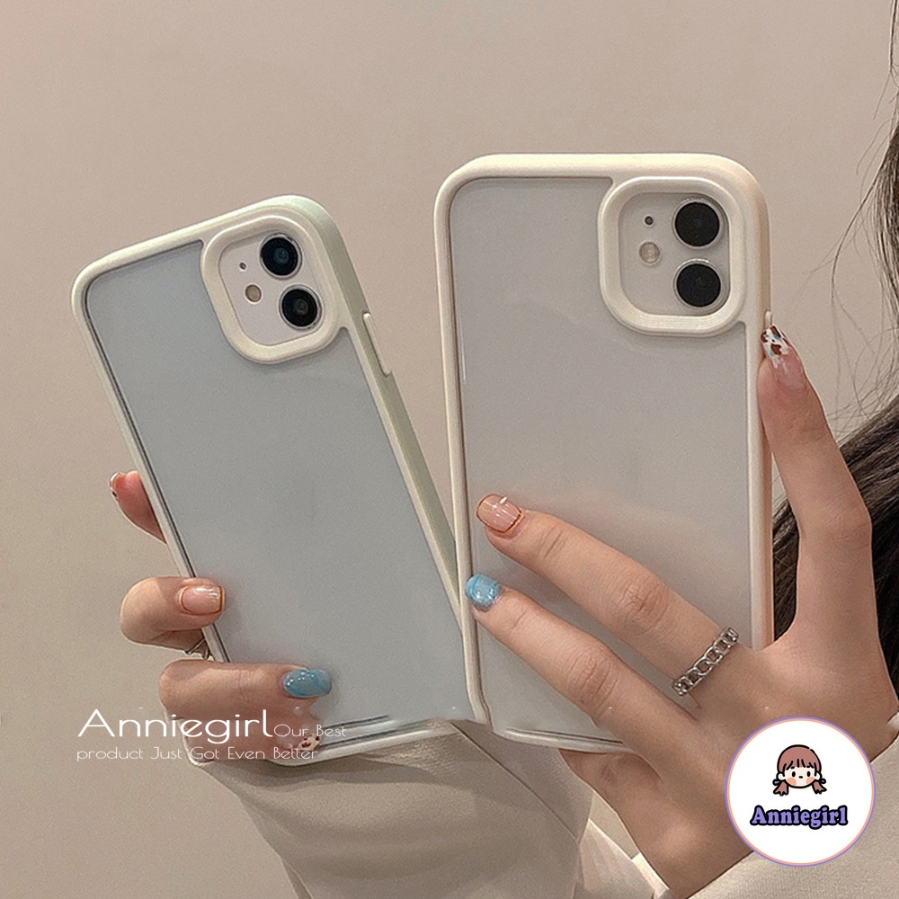 Ốp điện thoại silicon mềm cạnh vuông trong suốt chống sốc thích hợp cho IPHONE 11 7PLUS 8PLUS XR 13 12 PRO MAX