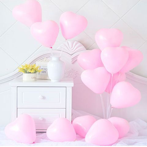 Set 100 Bong Bóng Kích Thước 10 Inch Màu Macaron Dùng Để Trang Trí Tiệc