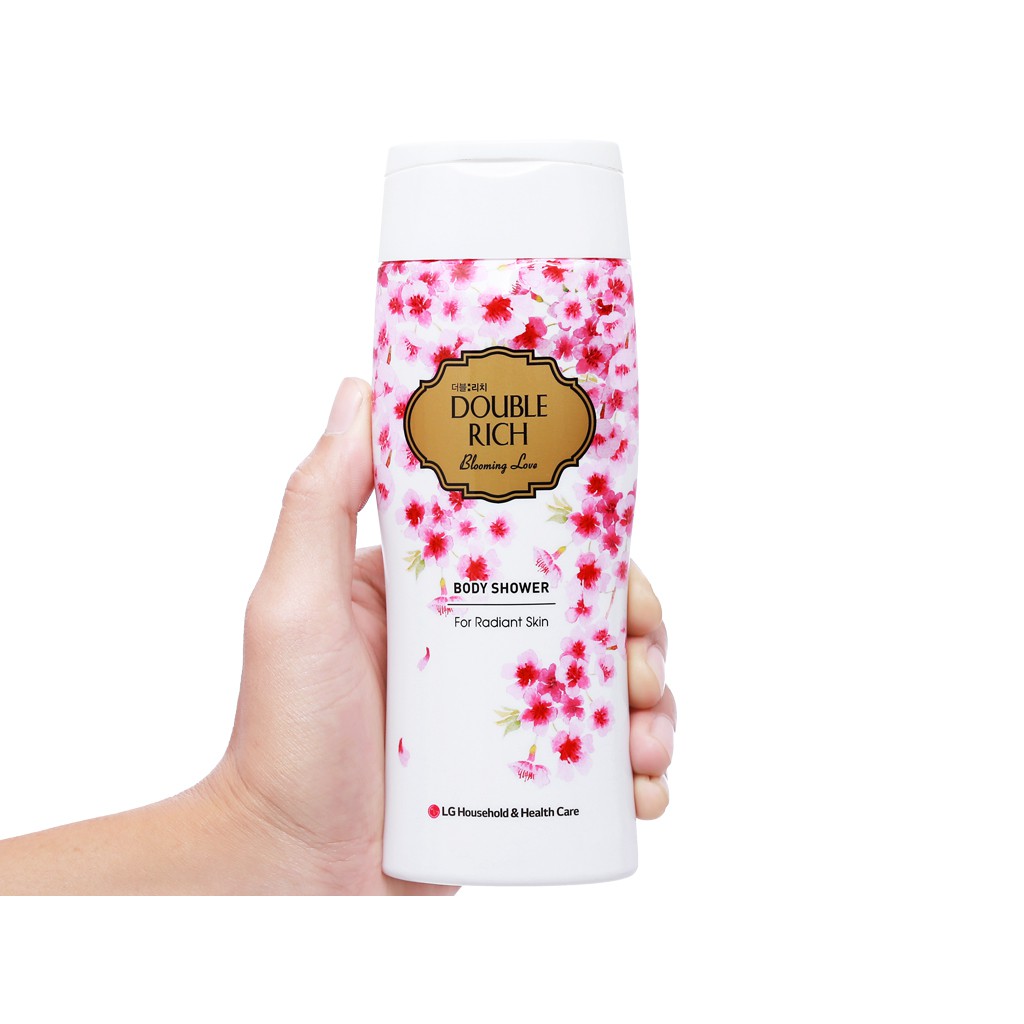 Sữa tắm hoa anh đào Double Rich Blooming Love 200g