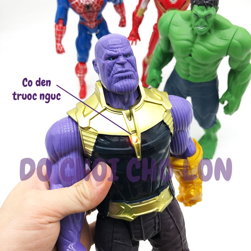 Đồ chơi mô hình siêu anh hùng Avengers bằng nhựa có đèn 599-1 - Đồ chơi Siêu Nhân