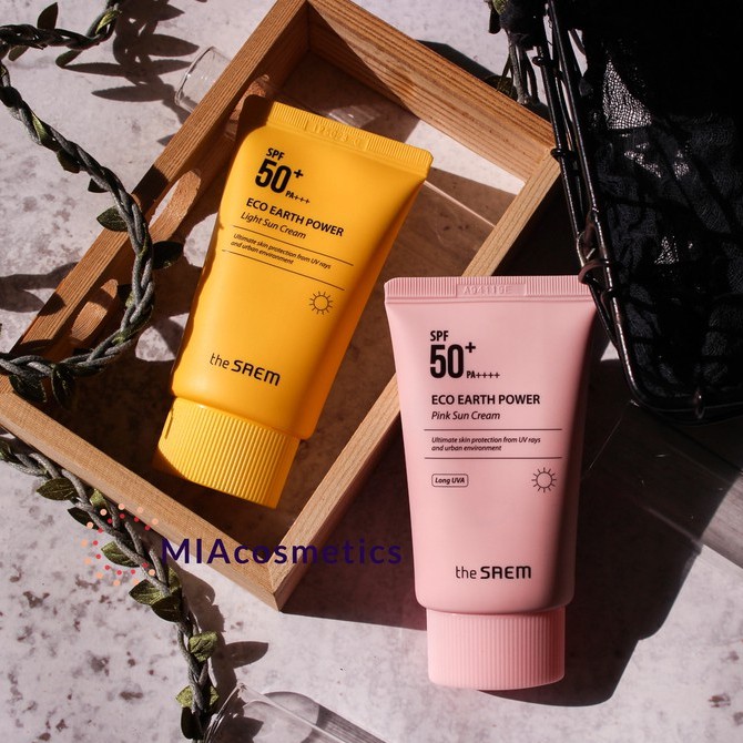 [CHÍNH HÃNG] Kem Chống Nắng The Saem Eco Earth Power SPF 50+ PA++++