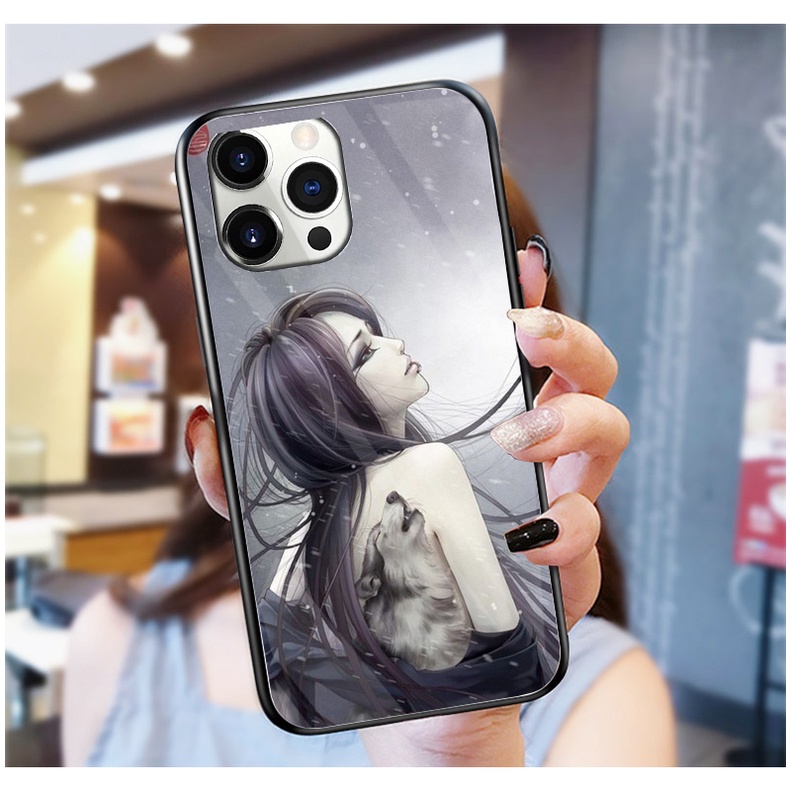 Ốp Lưng IPHONE 13, 13 PRO, 13 PRO MAX , IPHONE 13 MINI Ốp kính bóng cao cấp mới nhất