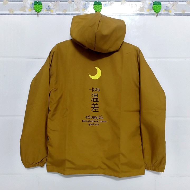 [S02] Áo khoác nam dù 2 lớp "Always me" phối 3 sọc tay có nón hàng chuẩn shop - B005 | BigBuy360 - bigbuy360.vn