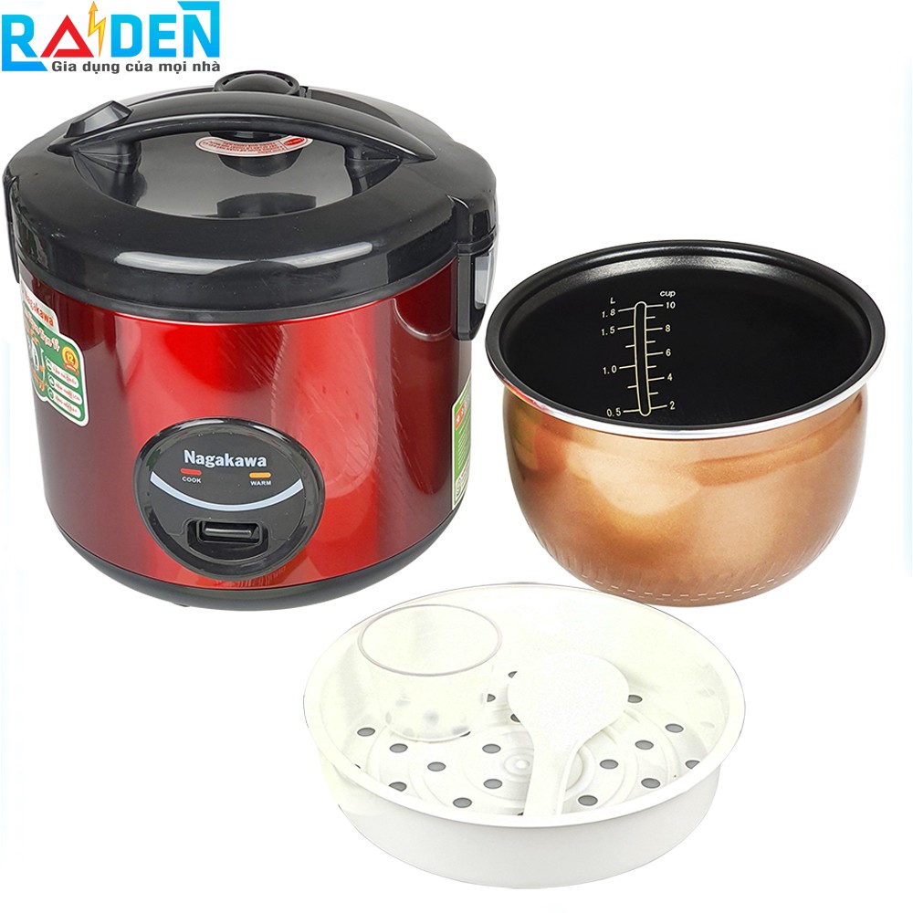 Nồi Cơm Điện Nagakawa NAG0117 1.8L