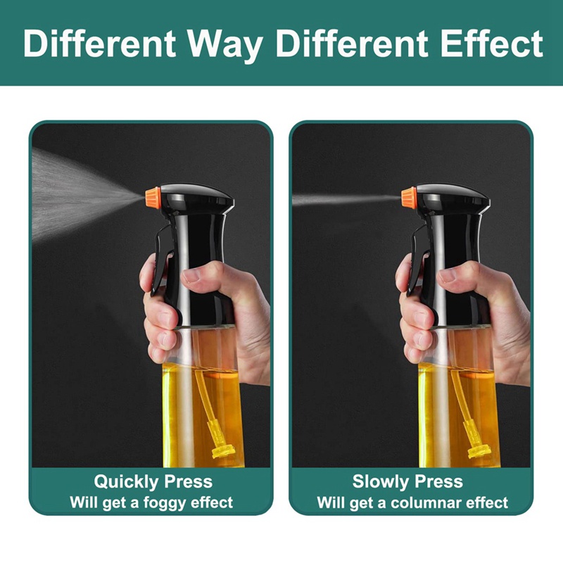 Bình Xịt Dầu Olive / Nước Sốt Thủy Tinh Cấp Thực Phẩm Dùng Khi Nấu Ăn / Nướng BBQ