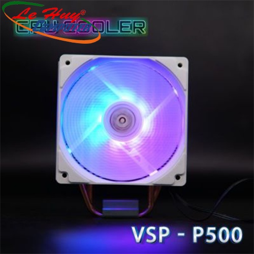 Tản Nhiệt CPU VSP P500 Trắng Led RGB