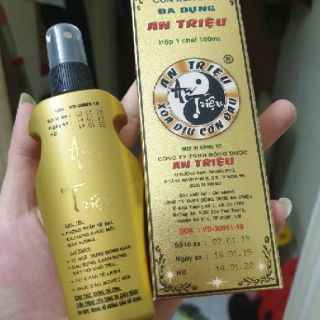 Cồn xoa bóp đa dụng An Triệu 100ml