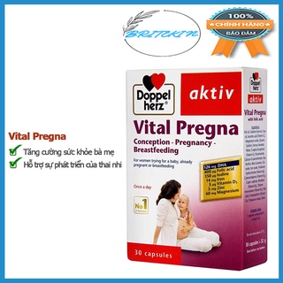 Viên Uống Bổ Sung Vitamin& Khoáng Chất Cho Bà Bầu DH Vital Pregna 30's