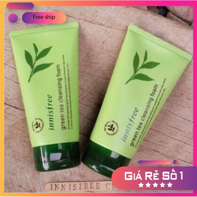 Sữa rửa mặt trà xanh Innisfree Green Tea Foam Cleanser 150ml Hàn Quốc | BigBuy360 - bigbuy360.vn