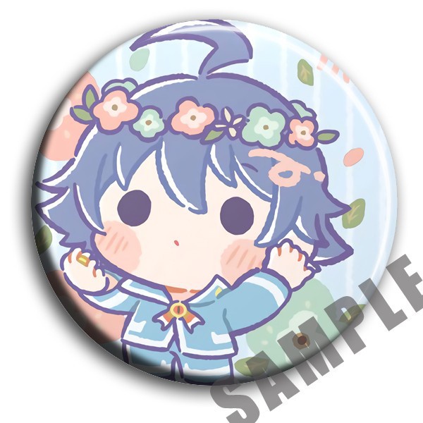 Huy hiệu IN HÌNH Mairimashita! Iruma-kun Iruma giá đáo! anime chibi dễ thương tiện lợi