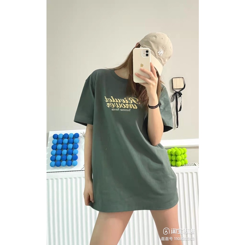 Áo Thun tay lỡ in Rivulet Nam Nữ Unisex cổ tròn, áo phông ngắn tay Boin shop không cổ ảnh thật, không nhăn, k ra màu