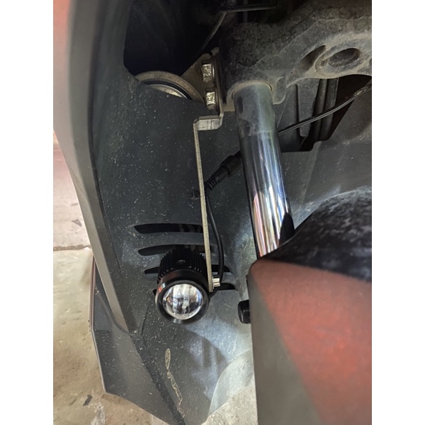 Pass bắt đèn l4 ,đèn trợ sáng mini gắn chân phuộc xe tay ga