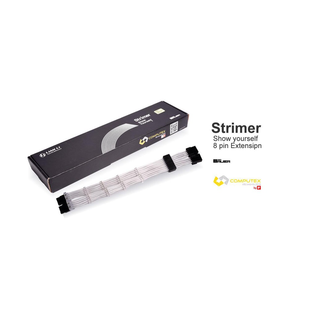 Dây Nguồn Bọc Lưới LIAN LI Strimer RGB 8 PIN