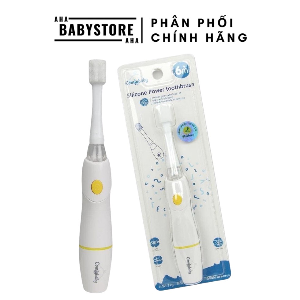 Bàn chải điện cho bé Comfybaby - Chính hãng - Bảo hành 1 năm