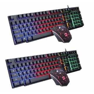 Combo bàn phím giả cơ + chuột r8 -1910 + tặng kèm 1 miếng lót chuột -dc2348+giflot