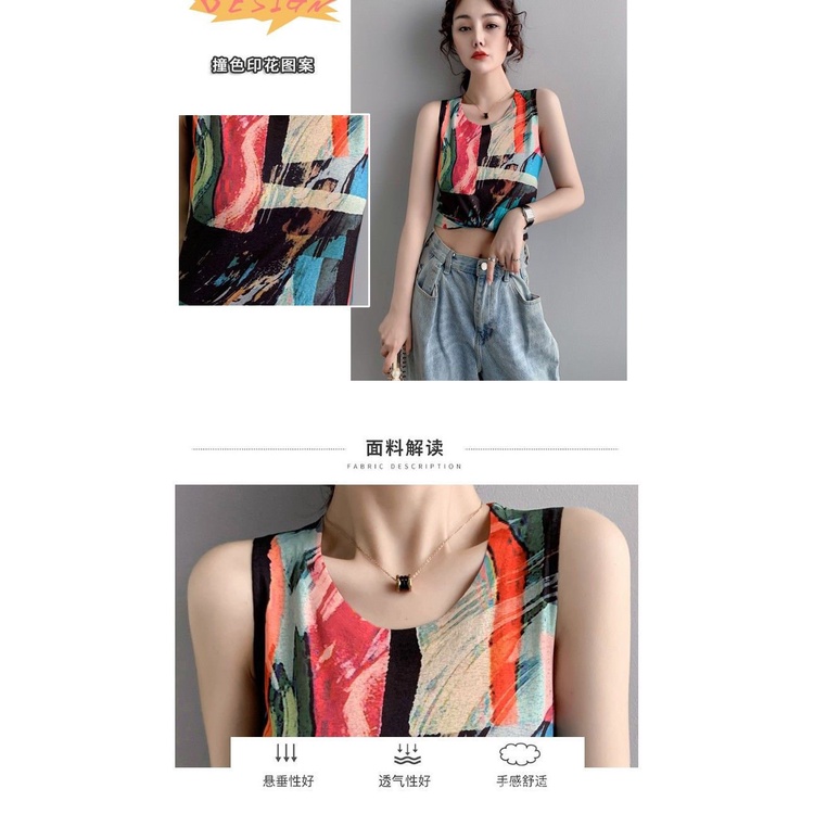 Áo Thun Sát Nách Dáng Ôm Phong Cách Thời Trang Mới Dành Cho Nữ