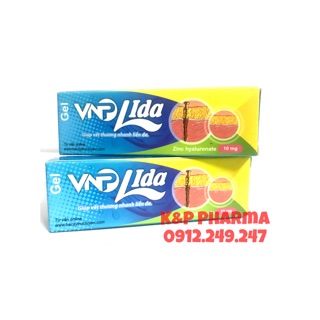 ✅ Gel VNP Lida - Giúp vết thương nhanh liền da