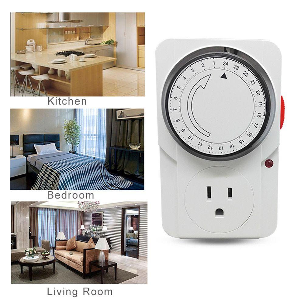 MAG Ổ Cắm Điện Hẹn Giờ 24 Giờ Tiện Lợi