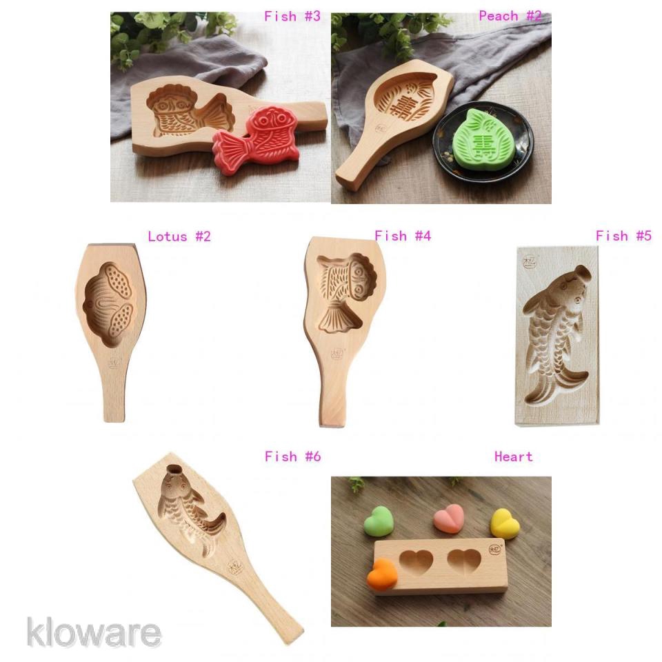 Khuôn Cắt Bánh Trung Thu Bằng Gỗ Phong Cách Trung Hoa