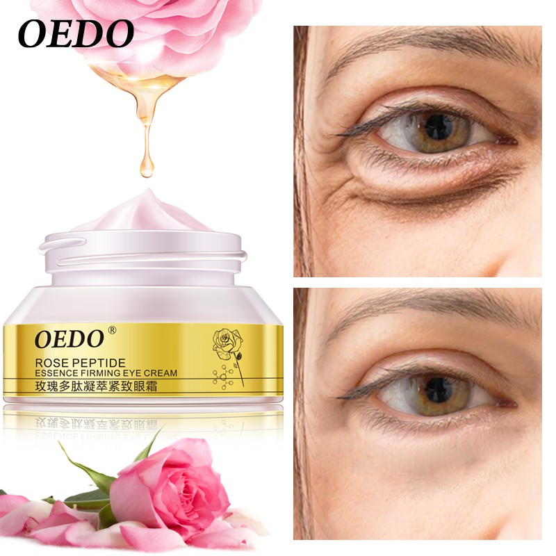 Kem Mắt OEDO Chứa Peptide Hoa Hồng Giúp Dưỡng Ẩm Làm Sáng Quầng Thâm Và Ngừa Nếp Nhăn Mờ Phục Thâm Phục Hồi Giúp Dưỡng 20g