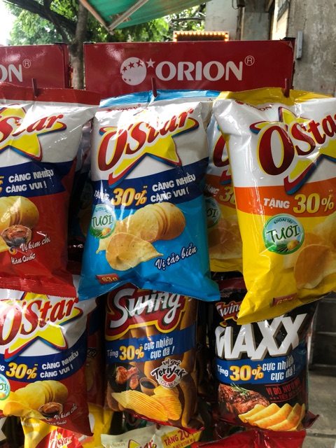 Set 10 bịch Bánh snack loại lớn