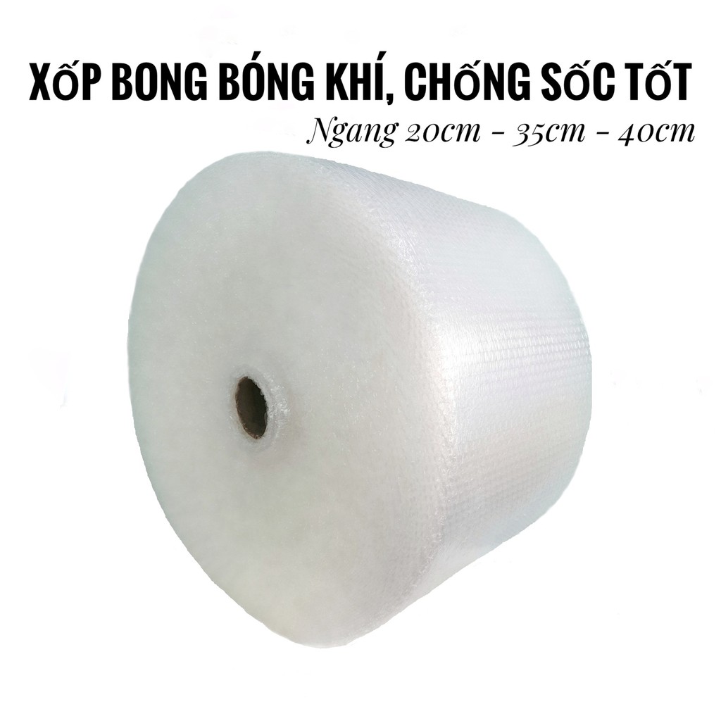 Xốp chống sốc bong bóng khí chiều dài 1m, bề ngang 20cm, 35cm, 40cm