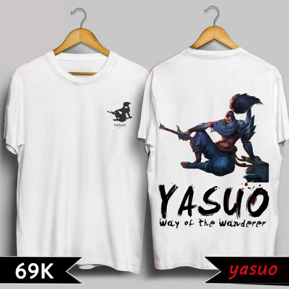 Áo Liên Minh Huyền Thoại - Áo Yasuo - Áo phông, áo thun thời trang rẻ đẹp !